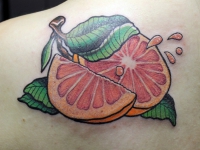 Татуировка апельсин