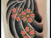 Татуировка цветки