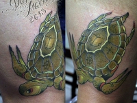 Татуировка черепаха