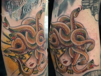 Татуировка Горгона Медуза