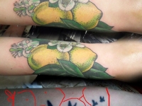 Татуировка лимоны