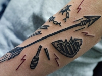Татуировка стрела