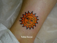 Татуировка солнышко