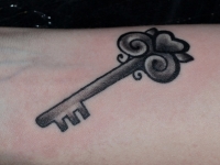 Татуировка ключ
