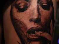 Татуировка женский портрет