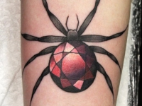Татуировка большой паук