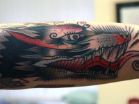 Татуировка змей