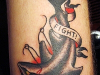 Татуировка акула