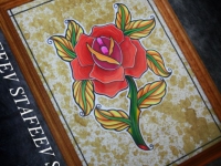 Татуировка роза