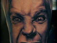 Татуировка лицо