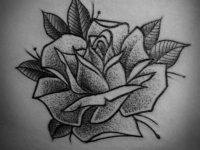 Татуировка цветок