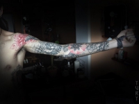Татуировка узор на руке