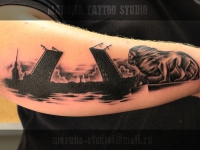 Татуировка Санкт-Петербург