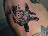 Татуировка рыба