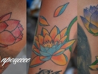 Татуировка лотос