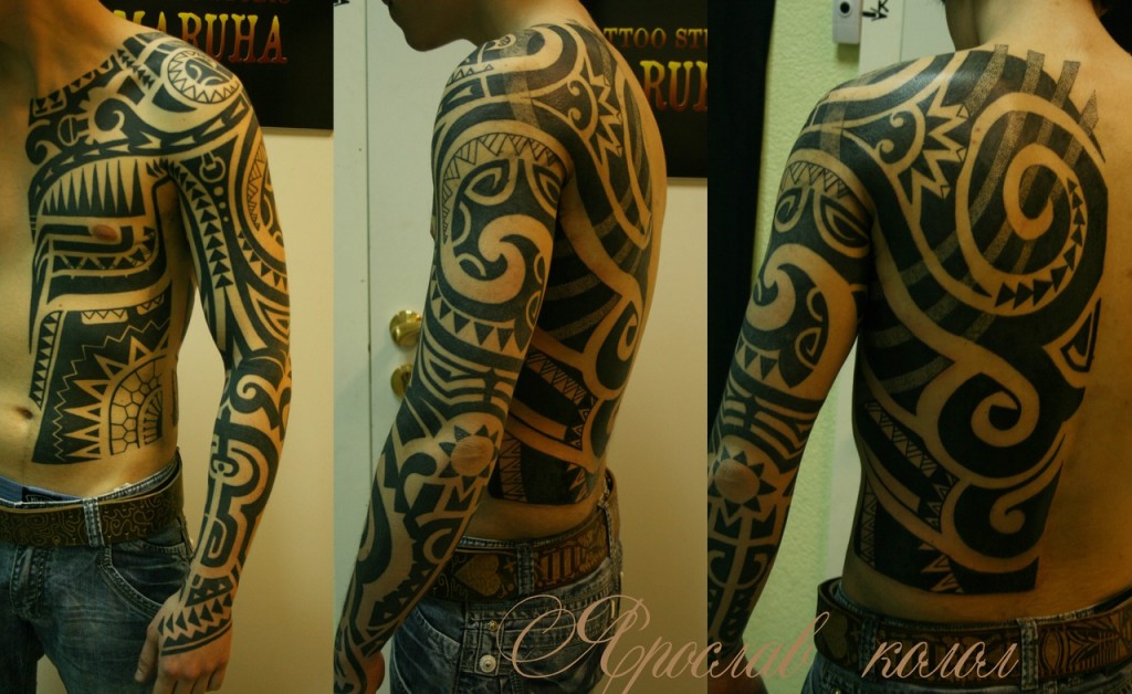 Полинезийские татуировки - тату народов мира
