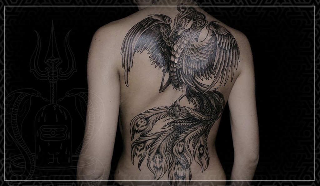 Художественная тату, тату  феникс, тату  жар-птица, тату  гравюра, тату  орнаментал, artisy tattoo, engraving tattoo, tattoo phenix, tattoo bird, tattoo ornamental